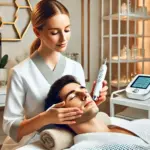 Microcurrent facial